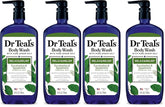 Dr Teal's Body Wash with Pure Epsom Salt, Relax & Relief with Eucalyptus & Spearmint, 24 fl oz (Pack of 4)