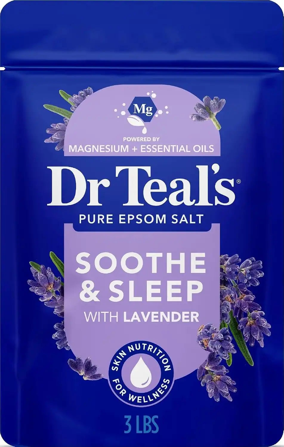 Advanced Dr. Teals Lavendar Scented Epsom Salt, 48 oz
