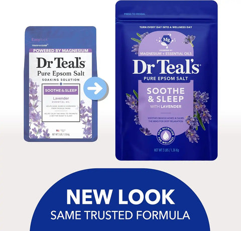 Advanced Dr. Teals Lavendar Scented Epsom Salt, 48 oz