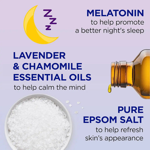 Dr Teal's Body Wash with Pure Epsom Salt, Relax & Relief with Eucalyptus & Spearmint & Body Wash with Pure Epsom Salt, Sleep Blend with Melatonin